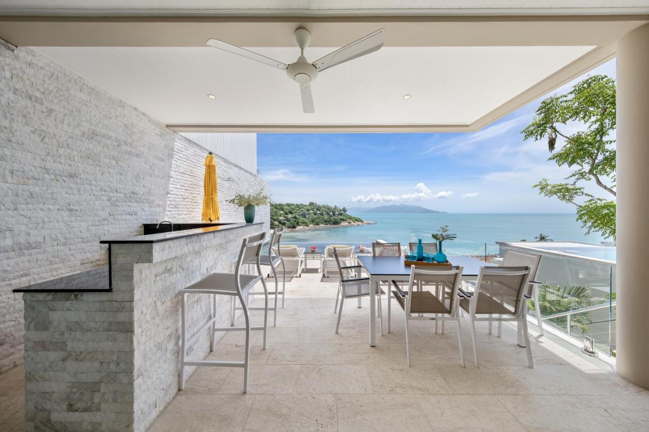 Beachside Villa - B18 - At Bayside Luxury Villas Samrong Bay Beach, 4 Bed 5 Bath, Sea & Sunset Views, Only 200M Walk To The Beach Choeng Mon Luaran gambar
