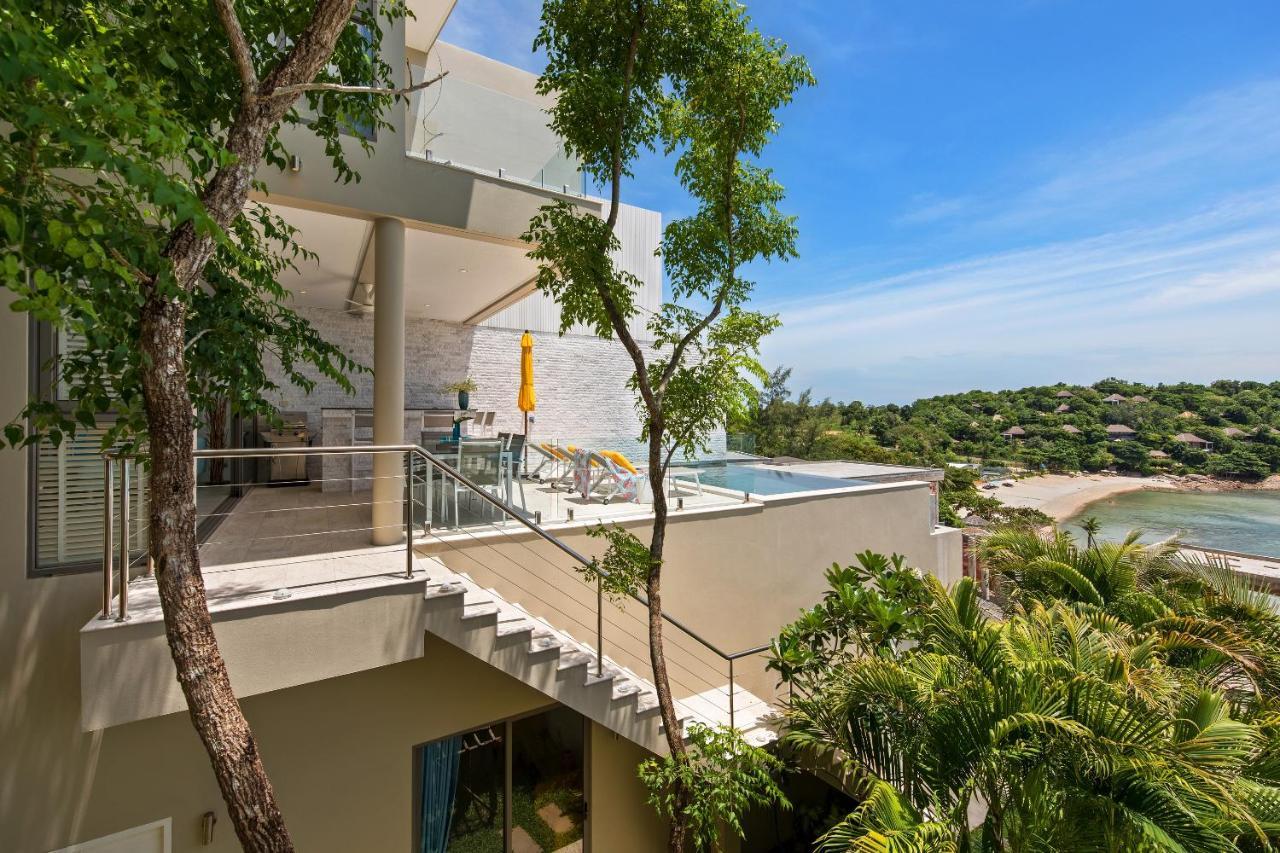 Beachside Villa - B18 - At Bayside Luxury Villas Samrong Bay Beach, 4 Bed 5 Bath, Sea & Sunset Views, Only 200M Walk To The Beach Choeng Mon Luaran gambar