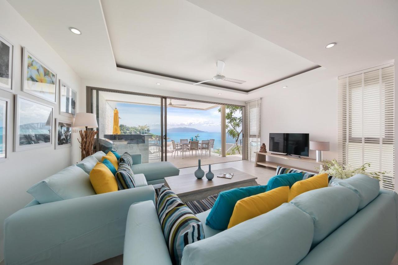 Beachside Villa - B18 - At Bayside Luxury Villas Samrong Bay Beach, 4 Bed 5 Bath, Sea & Sunset Views, Only 200M Walk To The Beach Choeng Mon Luaran gambar