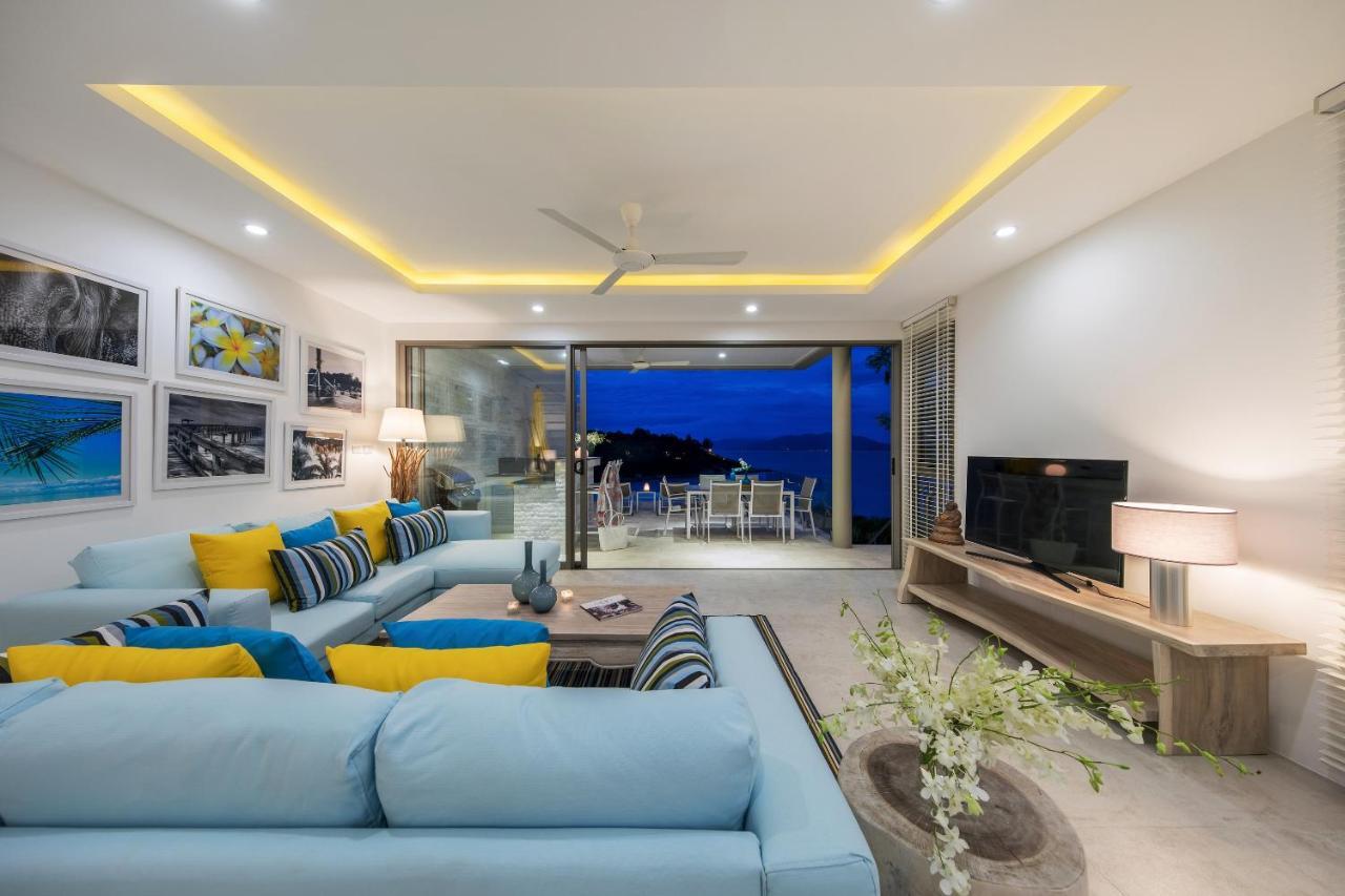 Beachside Villa - B18 - At Bayside Luxury Villas Samrong Bay Beach, 4 Bed 5 Bath, Sea & Sunset Views, Only 200M Walk To The Beach Choeng Mon Luaran gambar