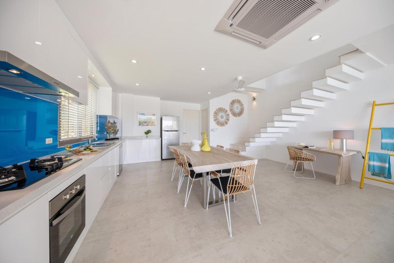 Beachside Villa - B18 - At Bayside Luxury Villas Samrong Bay Beach, 4 Bed 5 Bath, Sea & Sunset Views, Only 200M Walk To The Beach Choeng Mon Luaran gambar